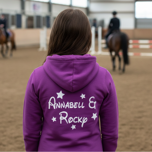 Personalised Magic Equestrian Hoodie