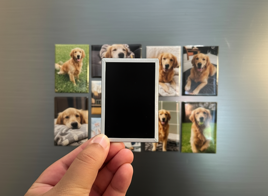 Premium Personalised Photo Magnets Bundle Set