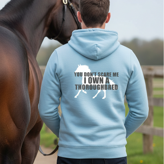 I Own A Thoroughbred Funny Equestrian Hoodie