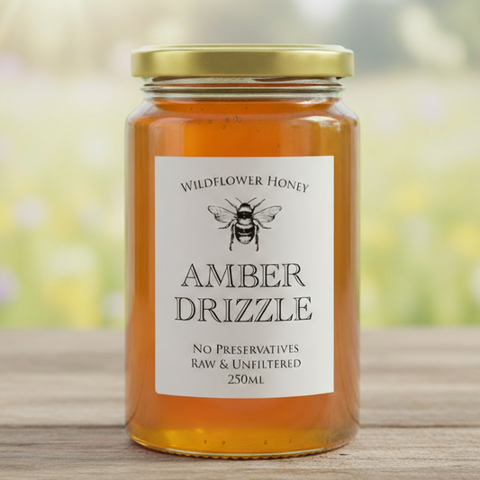 Personalised Honey Jar Labels Sticky Self Adhesive Honey Bee Stickers - Vintage Design x12