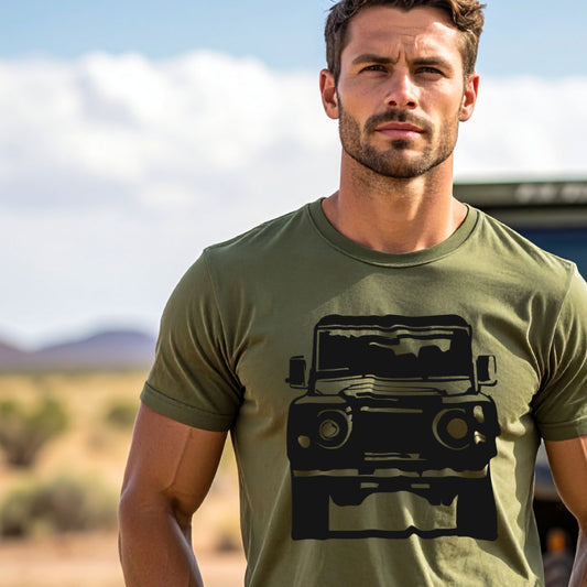 Rugged Classic Off Road Land Rover Defender T-Shirt