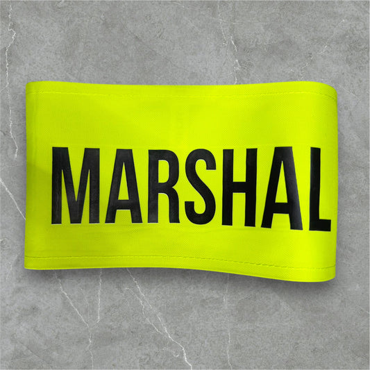 MARSHAL Yellow Hi Vis armband Event staff, Security