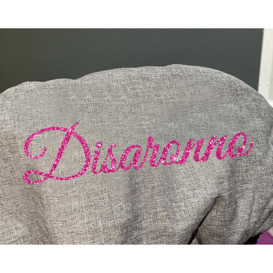 Personalised Water-Repellent Fleece Lined Ride-On Horse Saddle Cover - LUXURY DESIGN