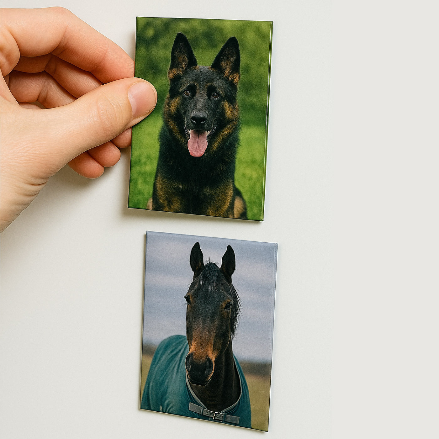 Premium Personalised Photo Magnets Bundle Set