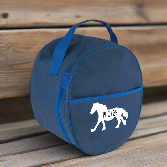 Personalised Equestrian Hat Bag - Shire Design
