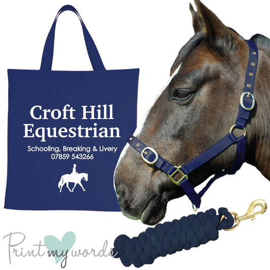 'Alexa' Personalised Matching Equestrian Set - Business design