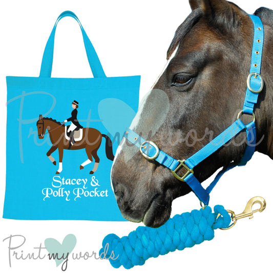 'Alexa' Personalised Matching Equestrian Set - Classic Dressage Design