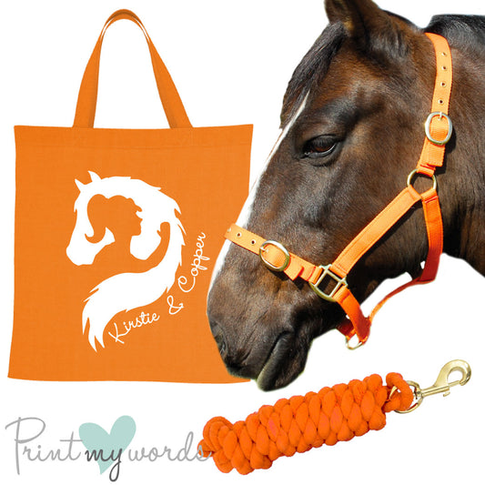 'Alexa' Personalised Matching Equestrian Set - Hug Design
