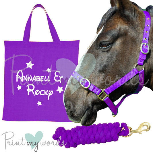 'Alexa' Personalised Matching Equestrian Set - Magical Design