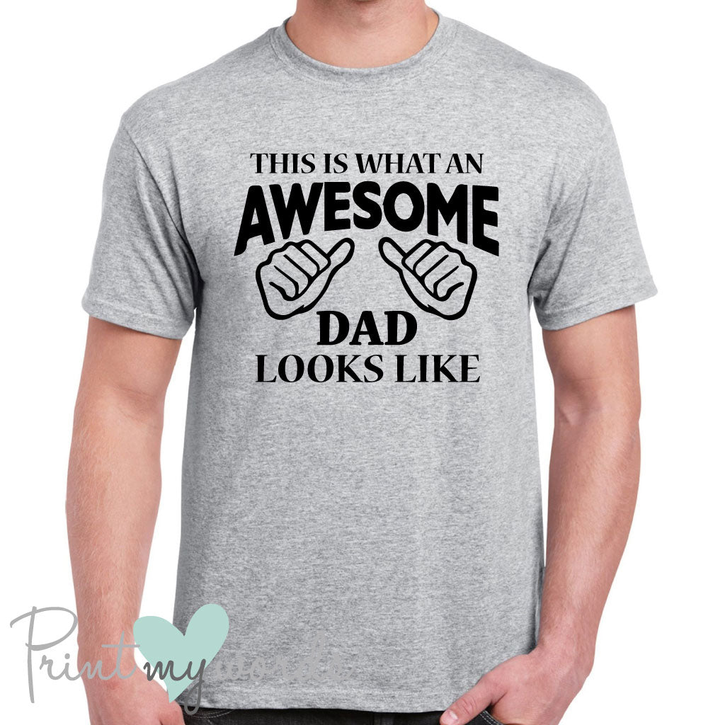 Men's Awesome Dad T-Shirt