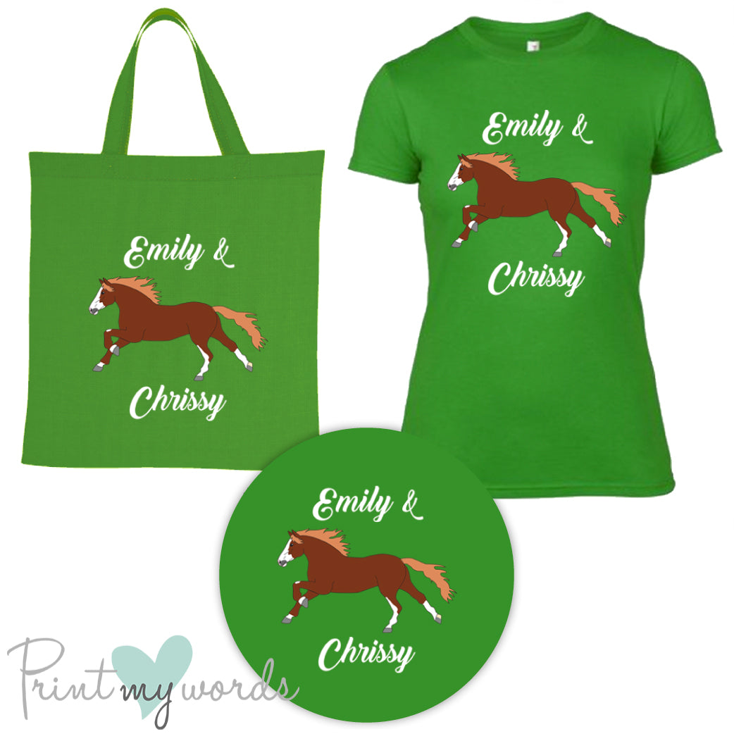 'Bexley' Ladies Personalised Matching Equestrian Set - Elegant Design