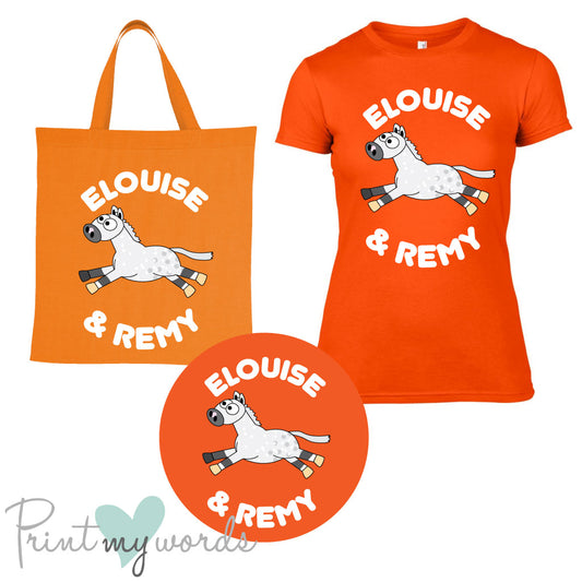 'Bexley' Ladies Personalised Matching Equestrian Set - Plodders Design