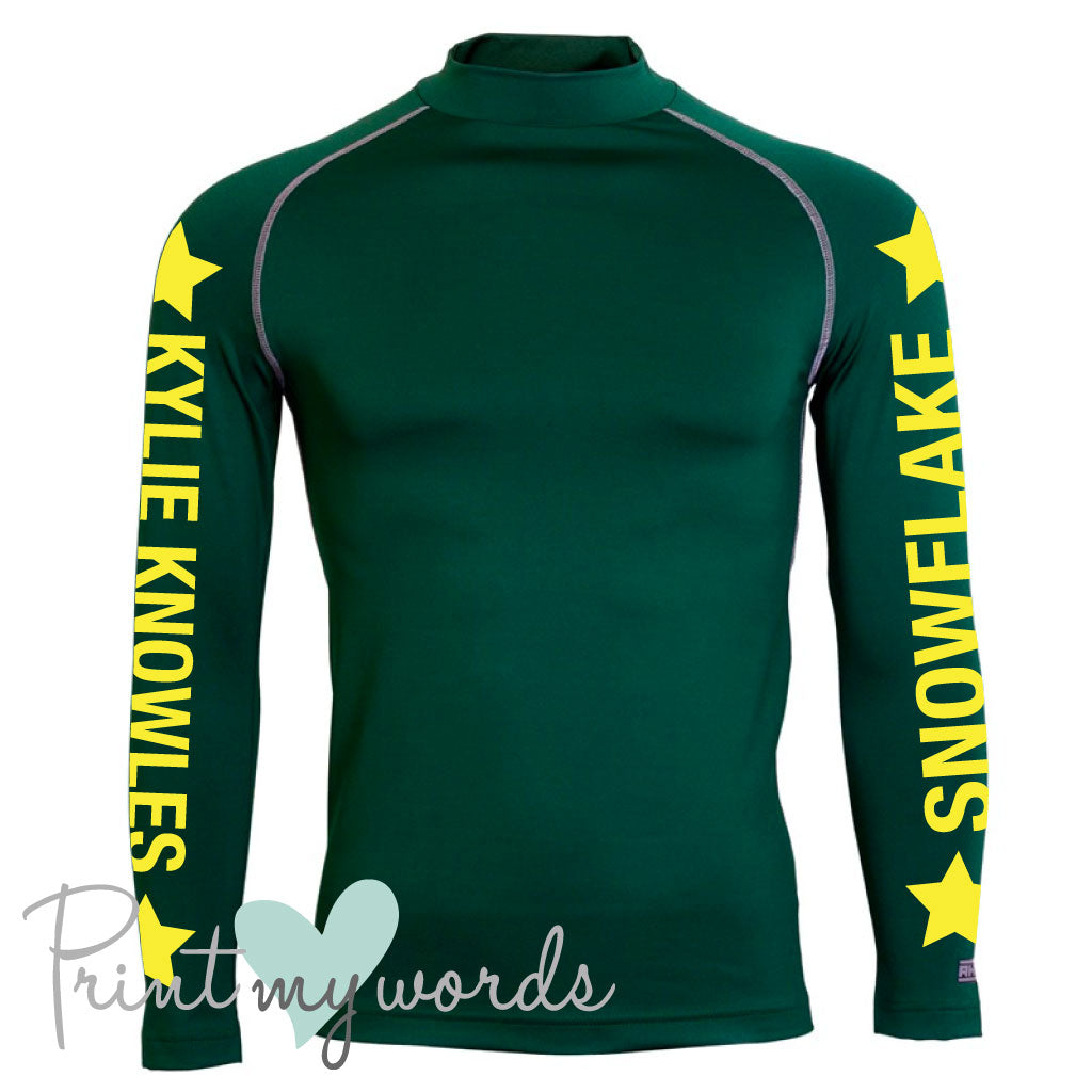 Children's Personalised XC Long Sleeve Baselayer