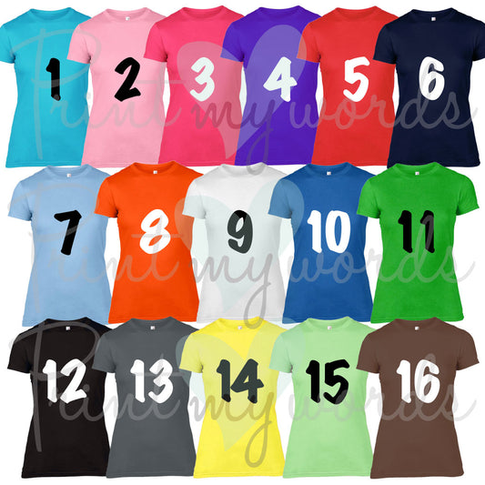 Personalised Ladies Borb Birb Bird T-Shirt