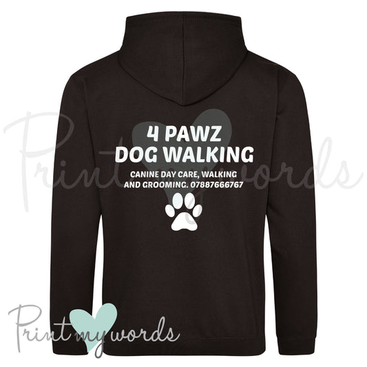 Personalised Workwear Hoodie - Canine Template 1