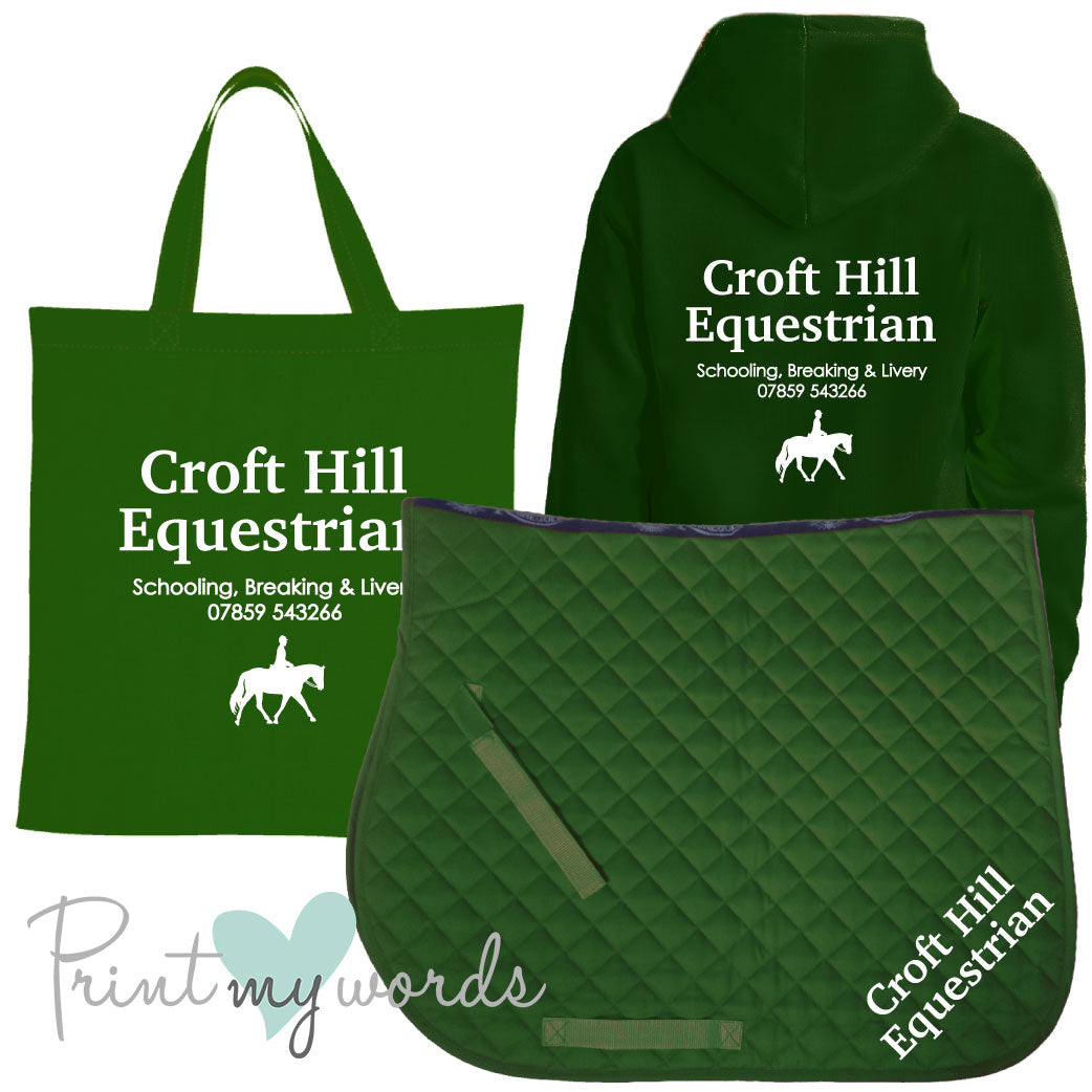 'Dolly' Ladies Personalised Matching Equestrian Set - Business Design