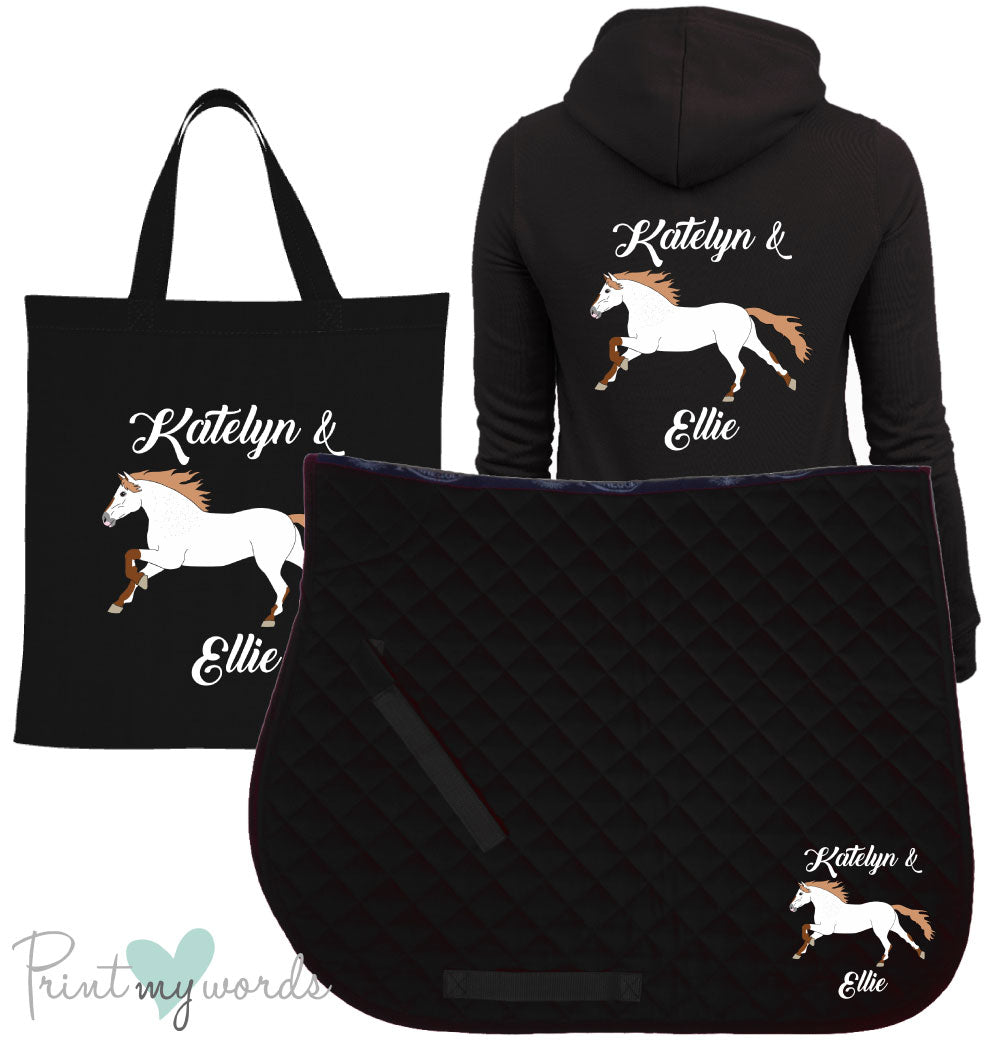 'Dolly' Children's Personalised Matching Equestrian Set - Elegant Design