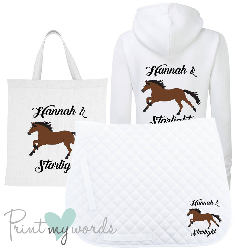 'Dolly' Ladies Personalised Matching Equestrian Set - Elegant Design