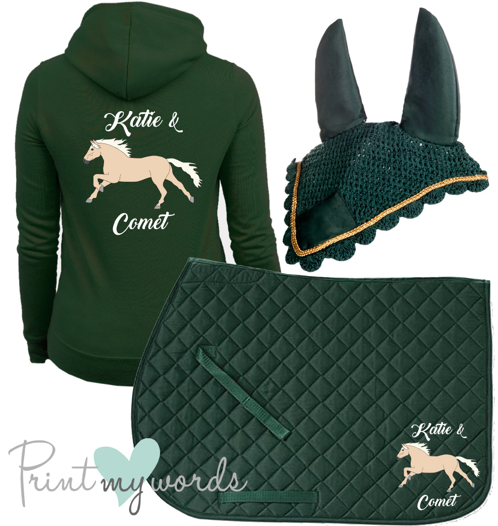 'Freya' Ladies Personalised Matching Equestrian Set - Elegant Design