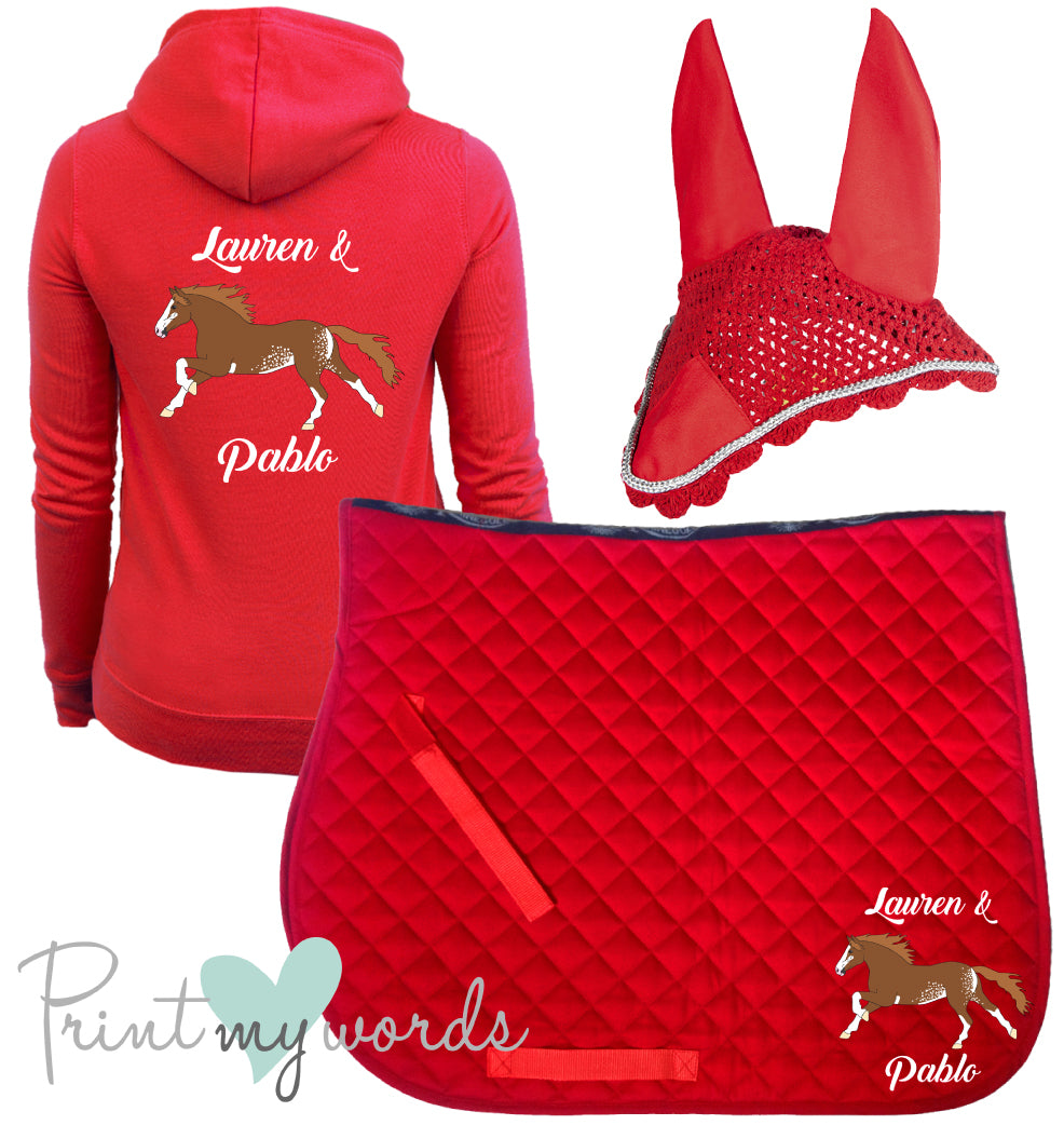 'Freya' Ladies Personalised Matching Equestrian Set - Elegant Design
