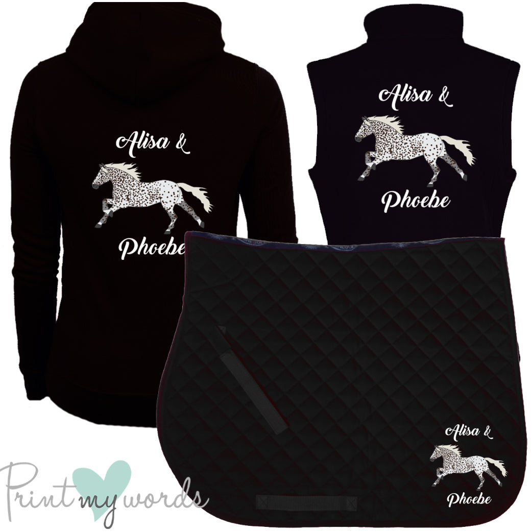 'Ginny' Ladies Personalised Matching Equestrian Set - Elegant Design