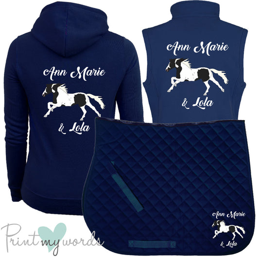 'Ginny' Ladies Personalised Matching Equestrian Set - Elegant Design