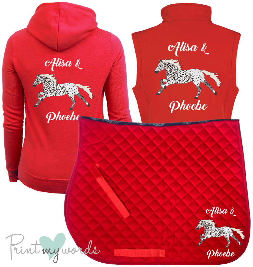 'Ginny' Ladies Personalised Matching Equestrian Set - Elegant Design