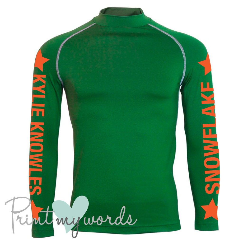 Children's Personalised XC Long Sleeve Baselayer
