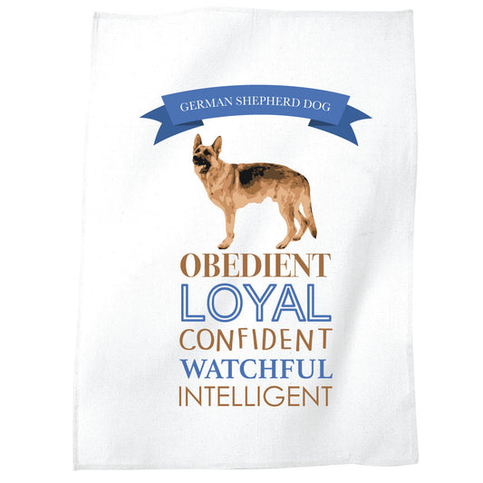 German Shepherd Dog Tea Towel