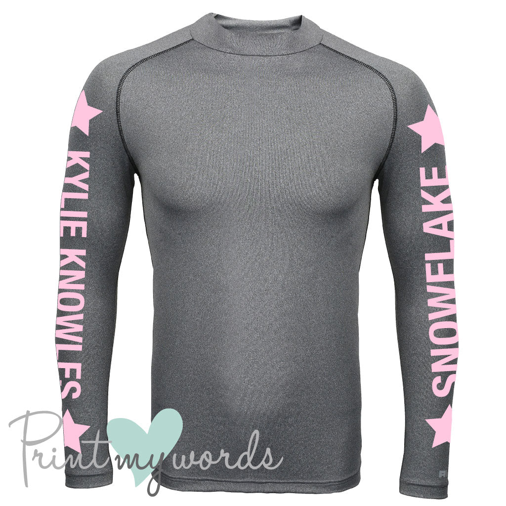 Children's Personalised XC Long Sleeve Baselayer