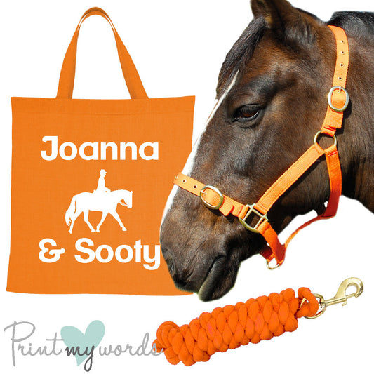'Alexa' Personalised Matching Equestrian Set - Dressage design