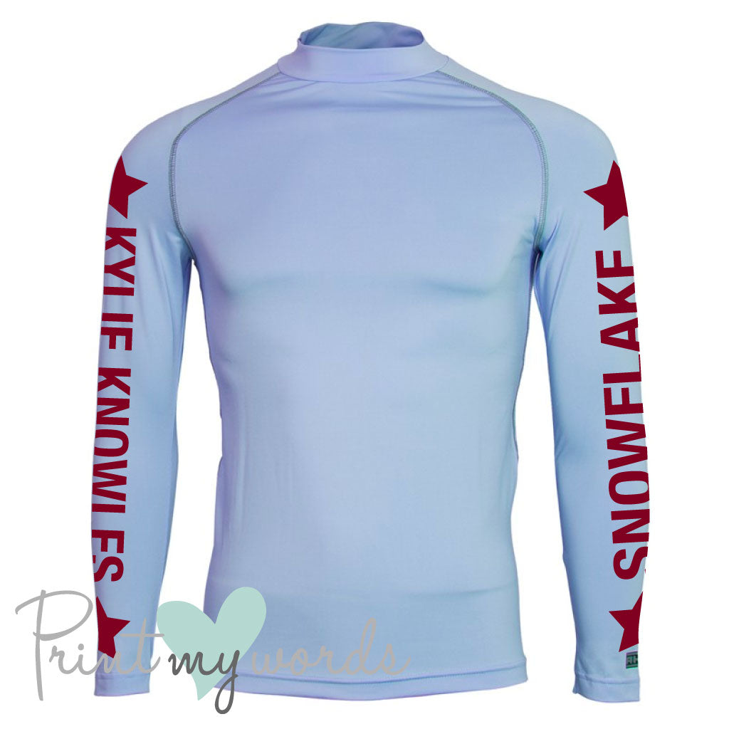 Children's Personalised XC Long Sleeve Baselayer