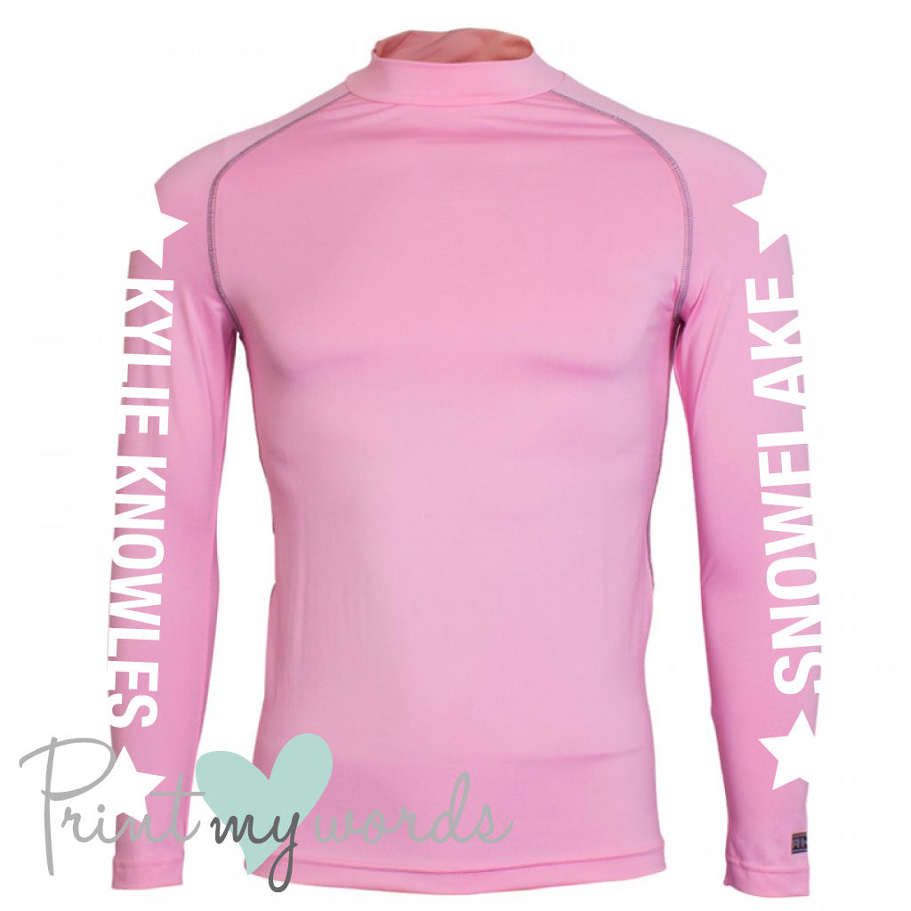 Children's Personalised XC Long Sleeve Baselayer