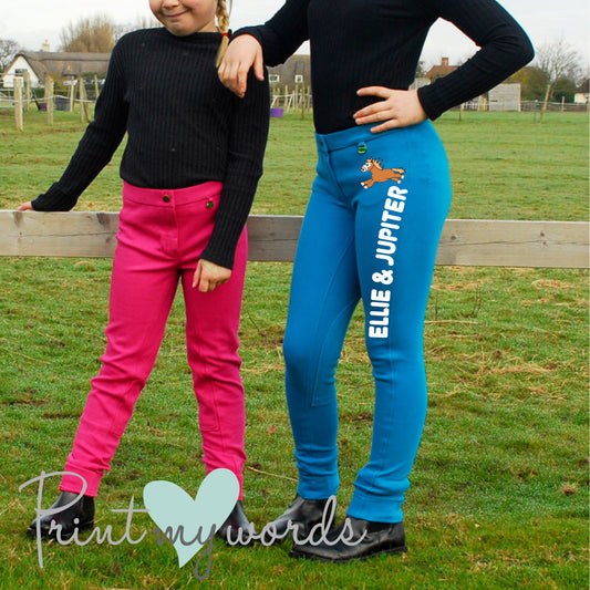 Children's Plodders Personalised Jodhpurs