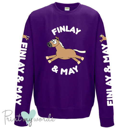 Unisex Plodders Personalised XC Sweatshirt