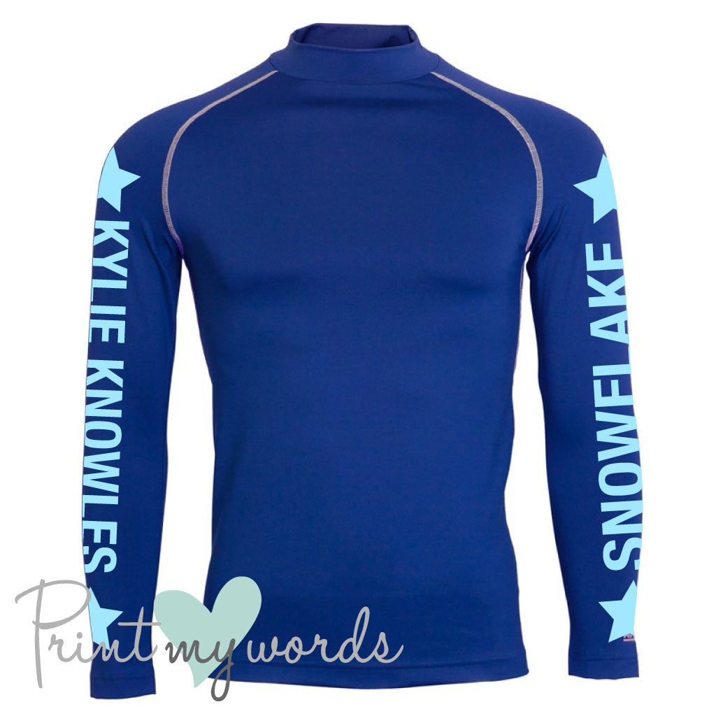 Children's Personalised XC Long Sleeve Baselayer