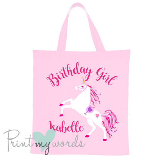 Magical Unicorn Personalised Tote Bag