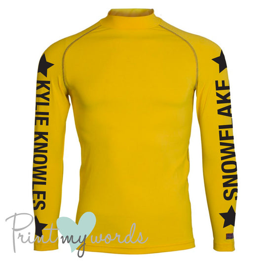 Children's Personalised XC Long Sleeve Baselayer