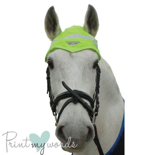 Hozhatz Reflective Horse Headwear