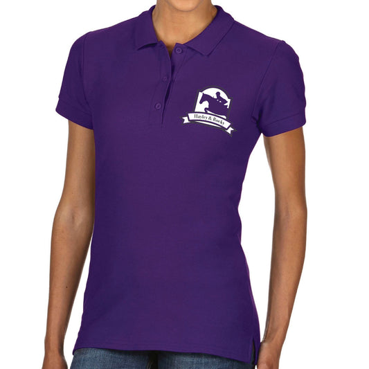 Personalised Badge Equestrian Polo Shirt