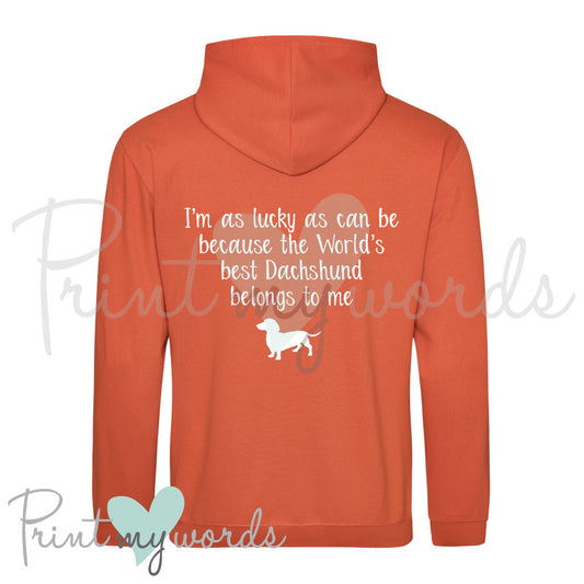 Unisex Best Dachshund Hoodie