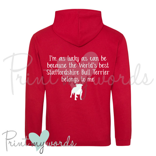 Unisex Best Staffordshire Bull Terrier Hoodie