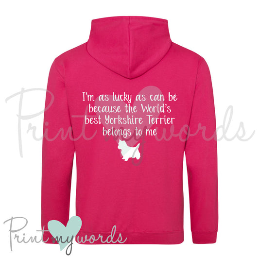 Unisex Best Yorkshire Terrier Hoodie