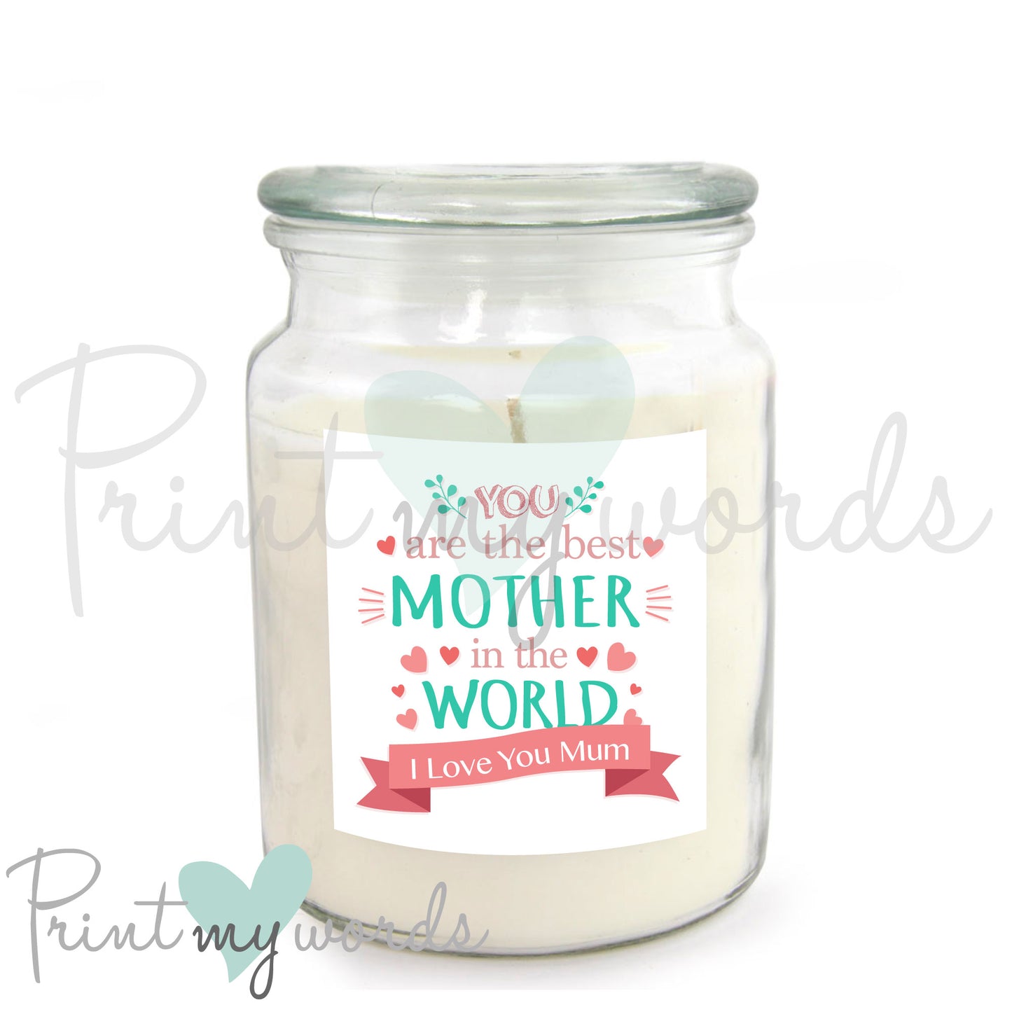 Mother's Day Scented Candle - Best Mother Design