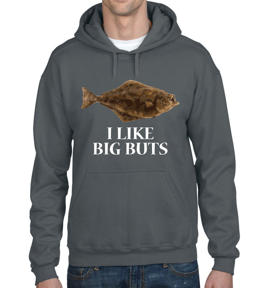 Men's I Like Big Buts Fishing Hoodie