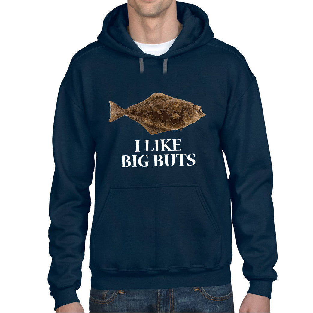 Men's I Like Big Buts Fishing Hoodie