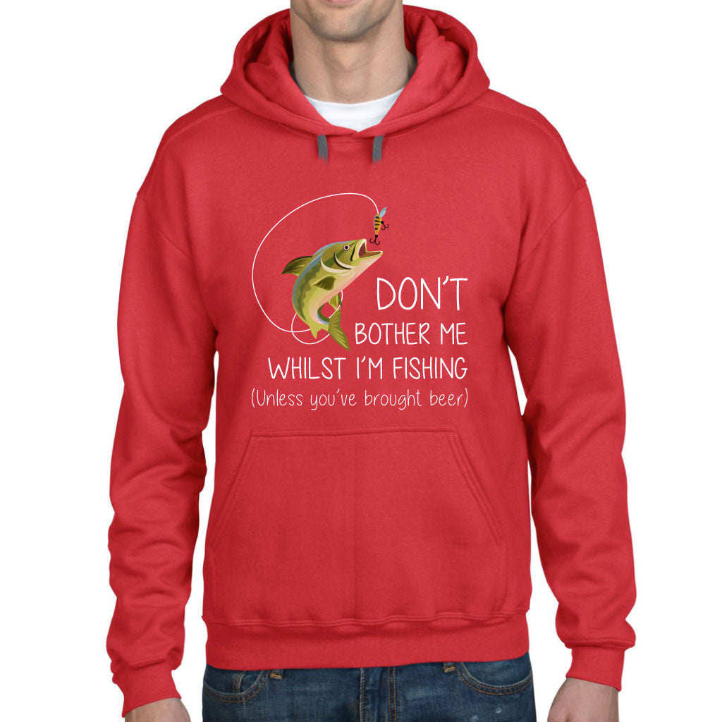 Men's Don't Bother Me Fishing Hoodie