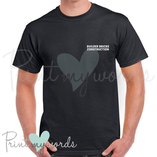 Personalised Workwear T-Shirt - Builder Template 1