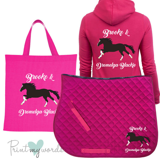 'Dolly' Ladies Personalised Matching Equestrian Set - Elegant Design