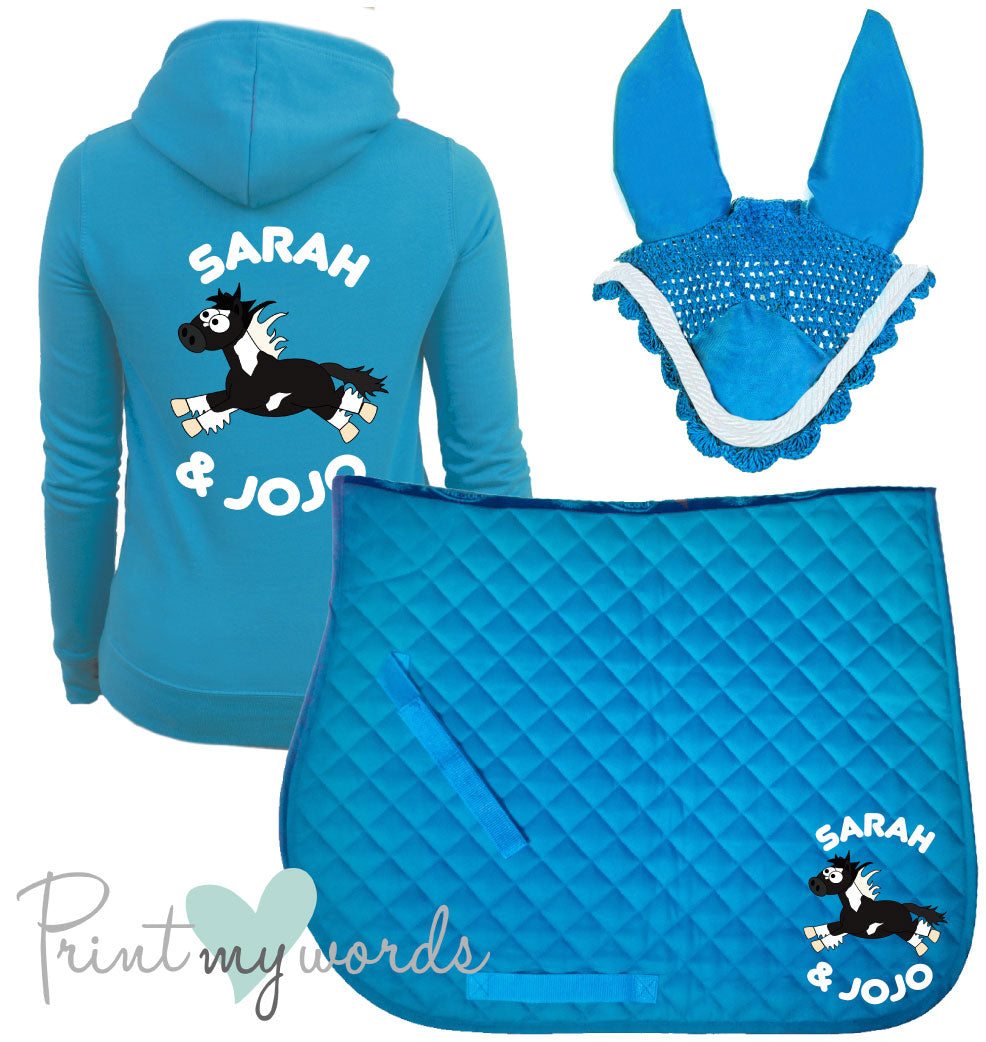 'Freya' Children's Personalised Matching Equestrian Set - Plodders Design